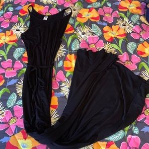 Sz XS Black Old Navy Maxi Dress